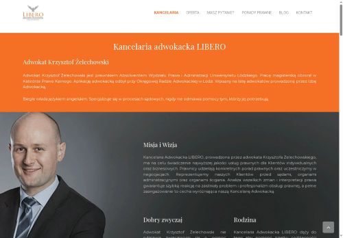 KANCELARIA ADWOKACKA LIBERO ADWOKAT KRZYSZTOF ŻELECHOWSKI